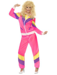 Womens 80s Retro Shellsuit Costume